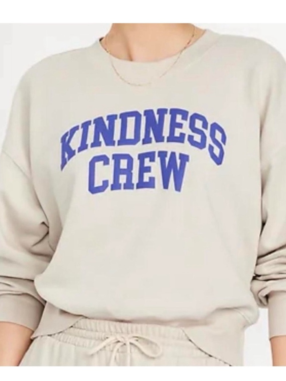 Old Navy Kindness Crew pullover crewneck sweatshirt